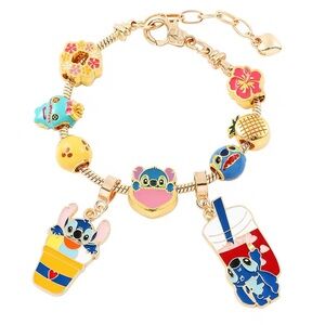 NEW Lilo and Stitch Charm Bracelet